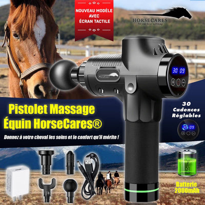 Pistolet Massage Équin - HorseCares®